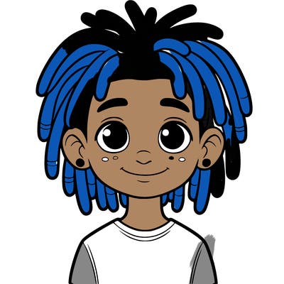 boy with dreads