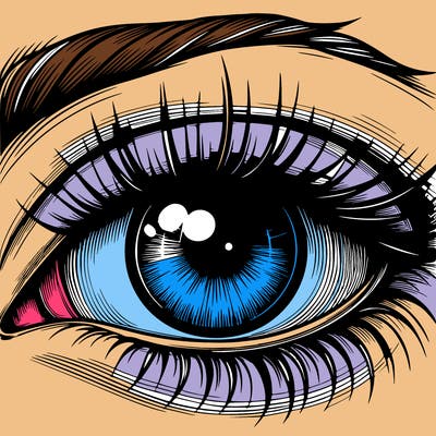 realistic eye