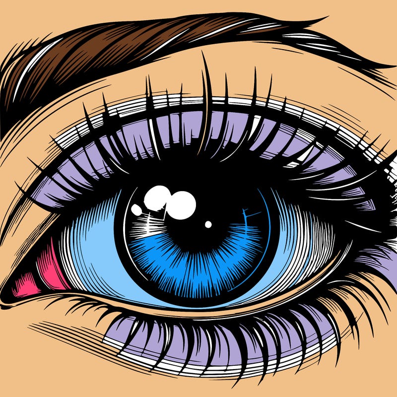 realistic eye