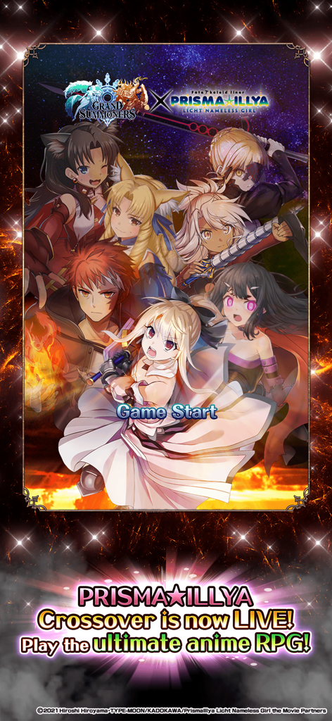 Grand Summoners - Anime RPG - Grand Summoners und Prisma Illya Anime RPG Crossover-Event
