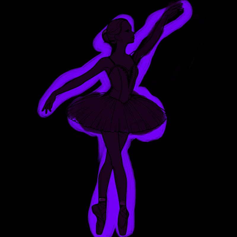 realistic ballerina