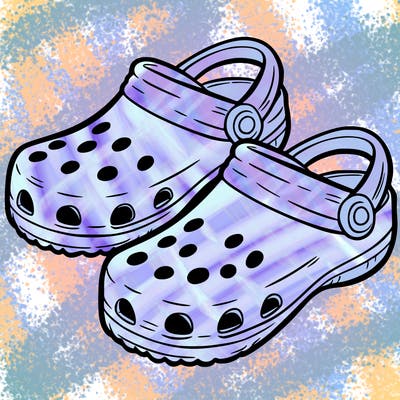 crocs right next to each other