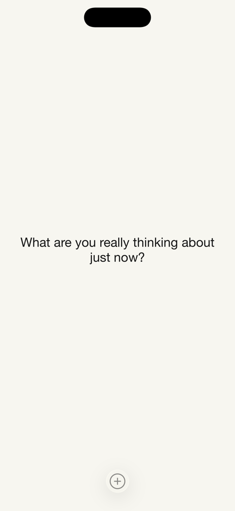 Oblique Strategies SE - Minimalist interface of the Oblique Strategies SE app showing a creative thinking prompt