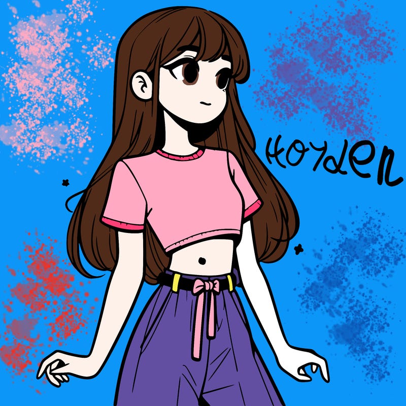 girl in a cute crop top