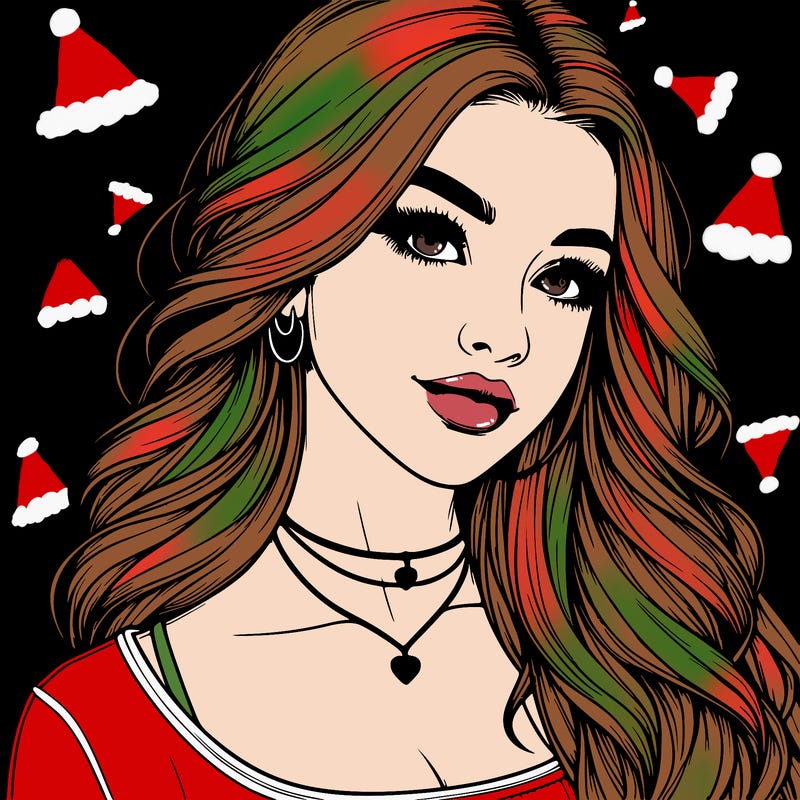 detailed realistic girl