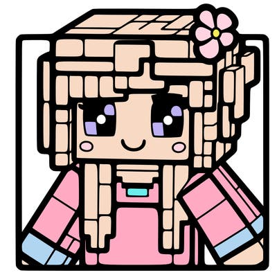 minecraft girl