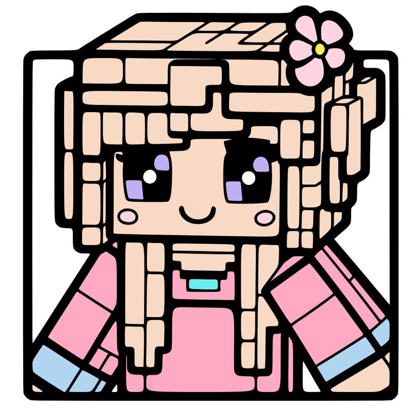 minecraft girl