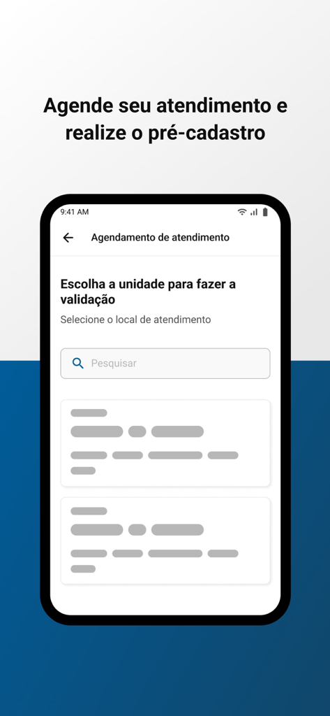 Une interface mobile de l'application CDEnf montrant un écran pour planifier un rendez-vous et pré-enregistrer la validation des diplômes d'infirmier professionnel.