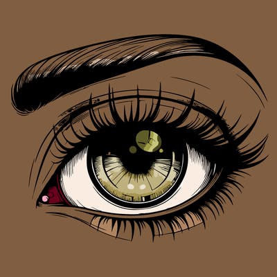 realistic eye