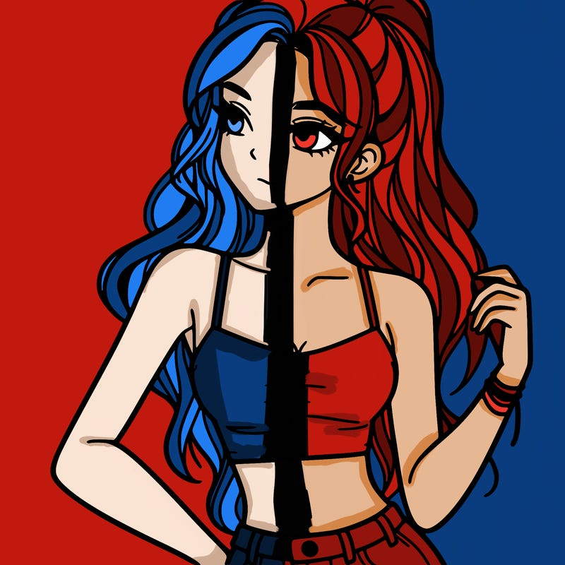 girl in crop top