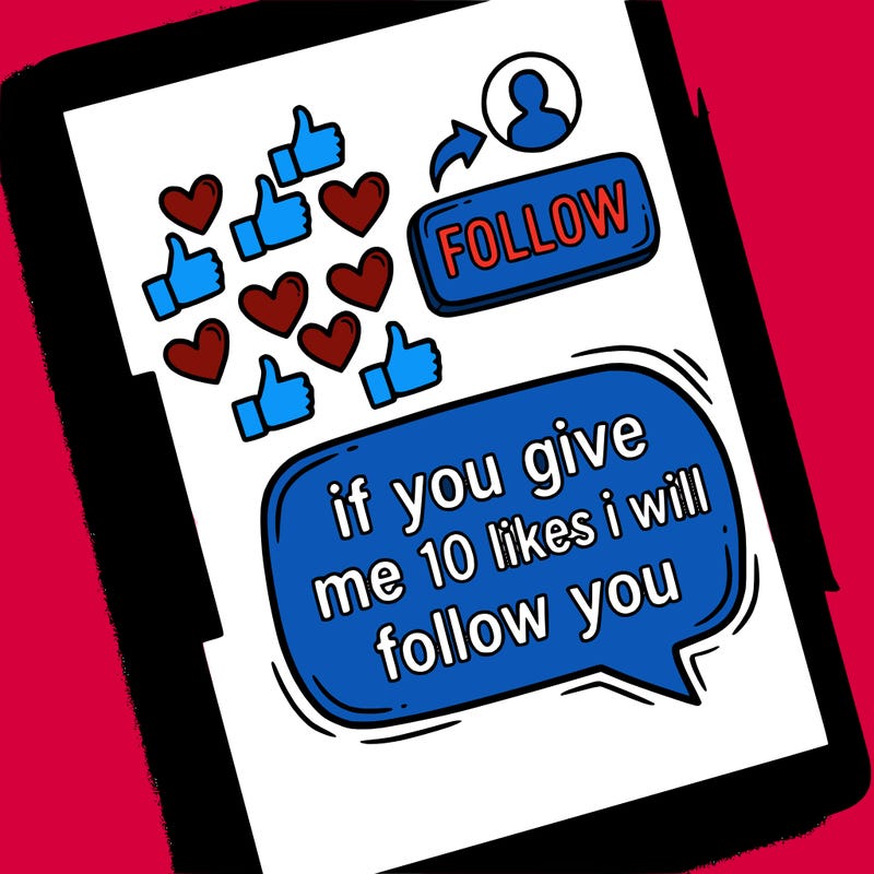 if you give me 10 likes i will follow you