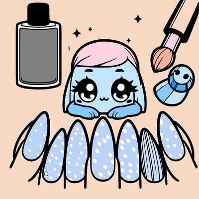plain nails