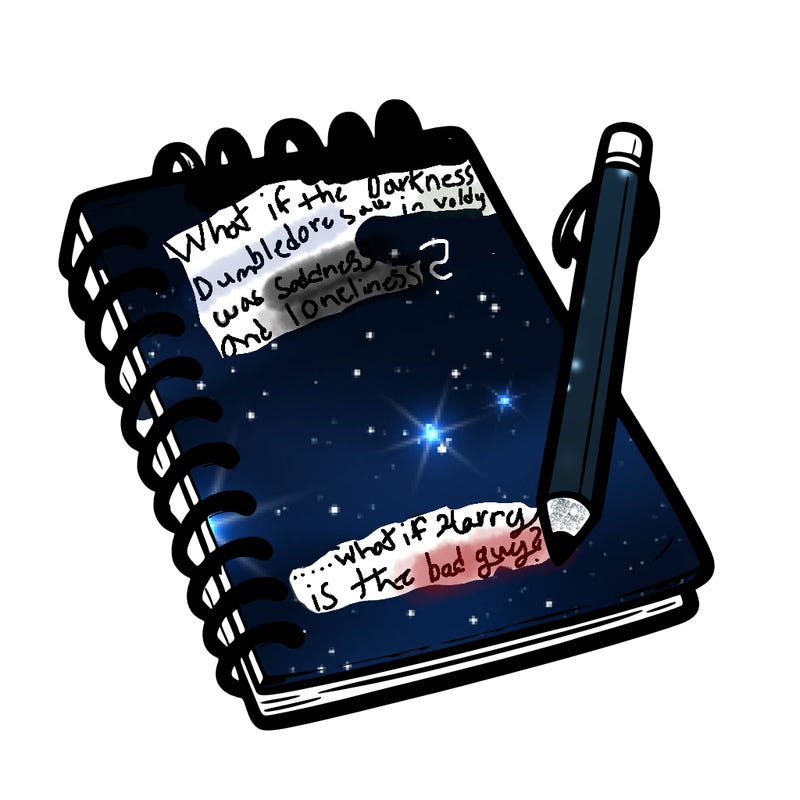 a blank sketch pad