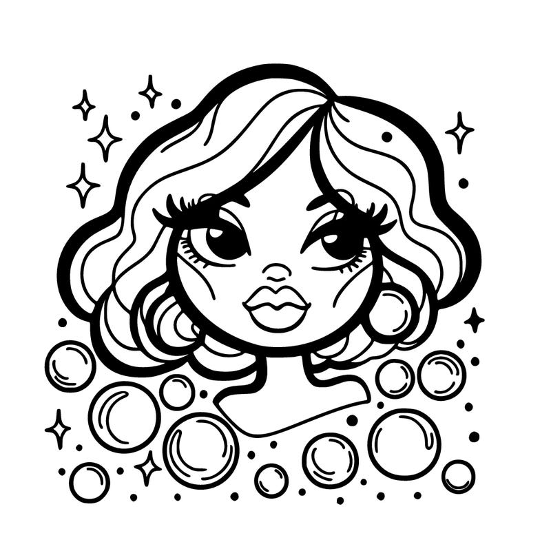 girl with big lips and boobs