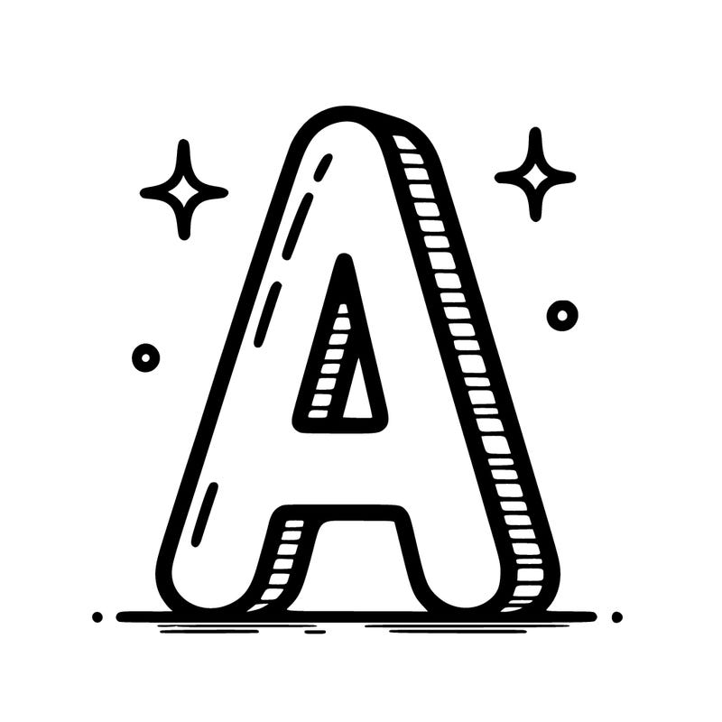 the letter a