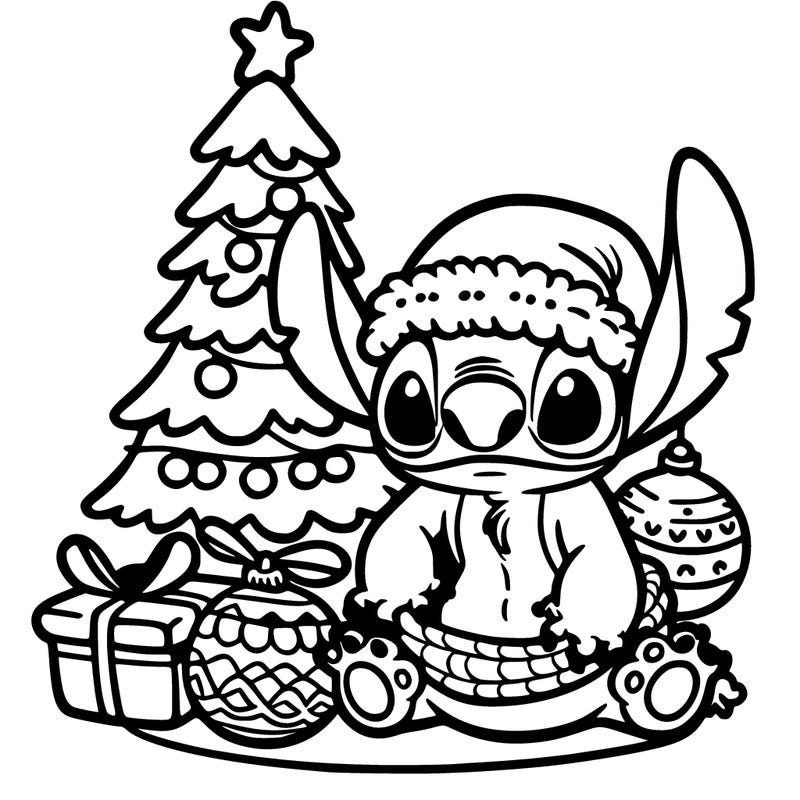 stitch christmas