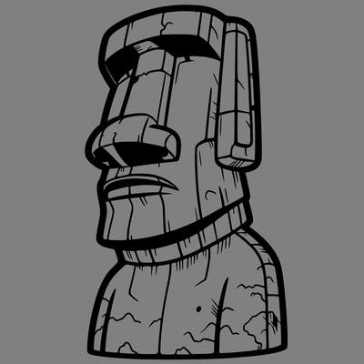 moai statue