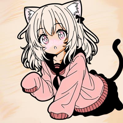 anime cat girl