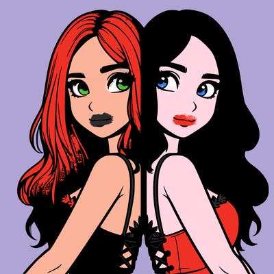 a realistic girl split