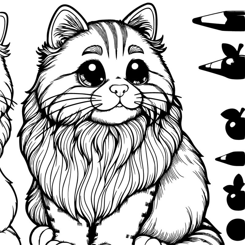 realistic cat