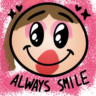 always smile