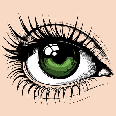 realistic eye