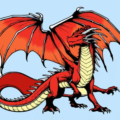 dragon realistic