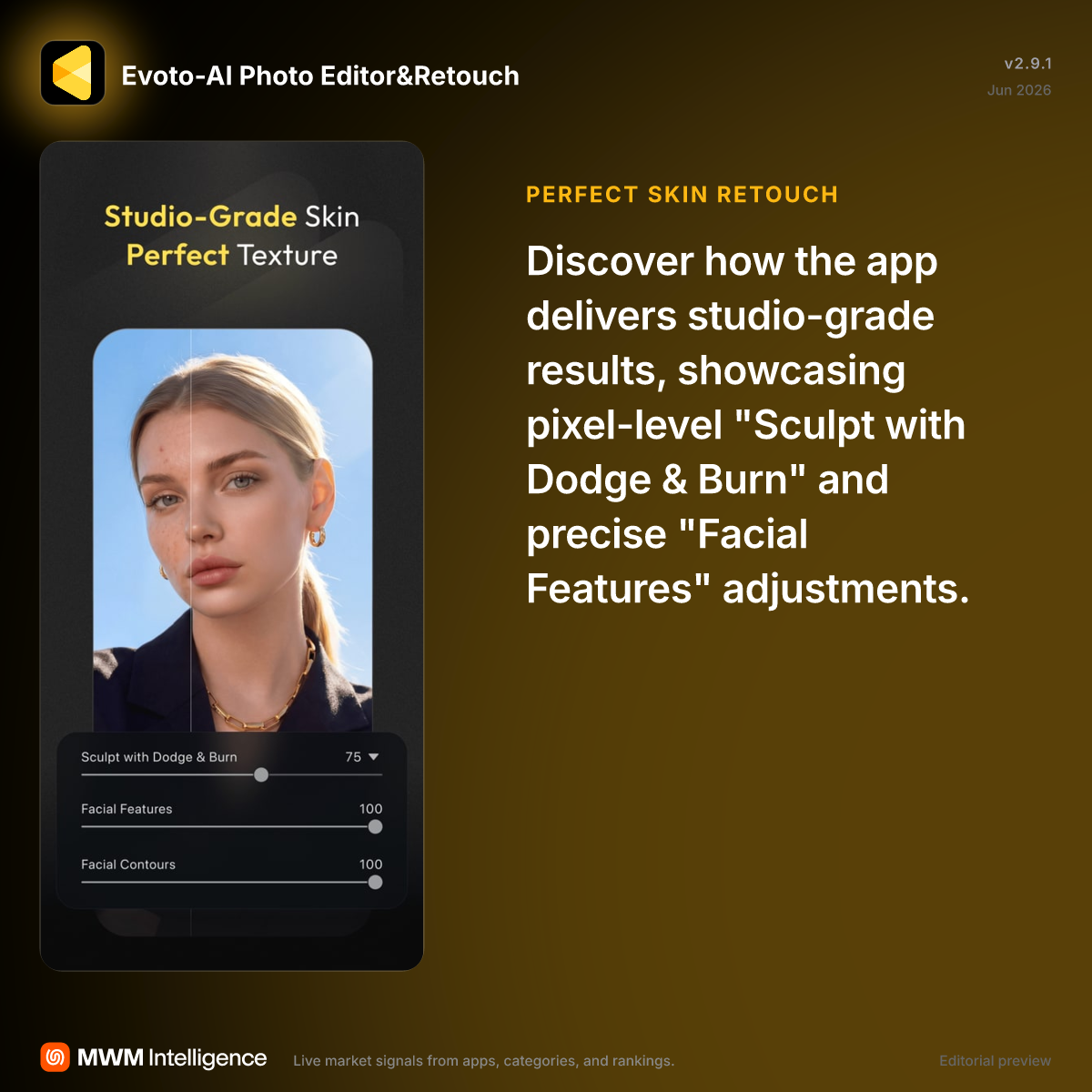 Evoto-AI Photo Editor&Retouch - Photo & Video App | MWM