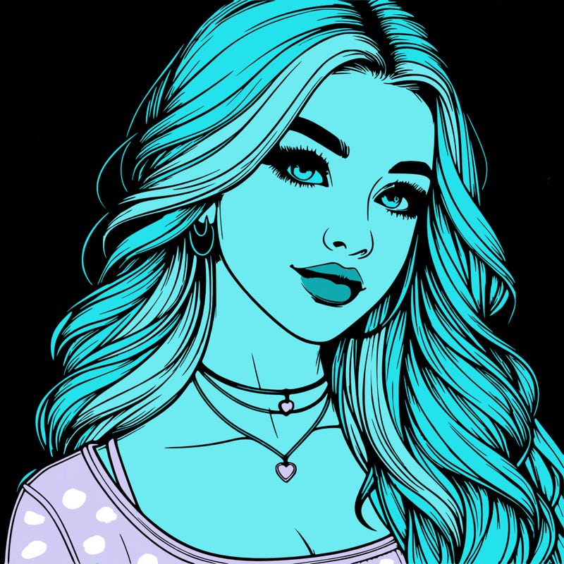 detailed realistic girl