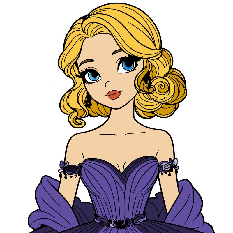 a pretty elegant lady