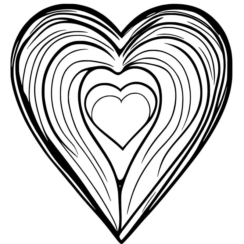 simple heart shape
