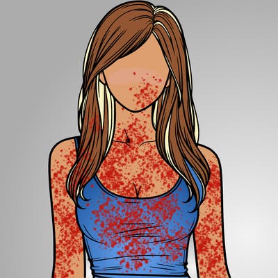 girl in tanktop realistic