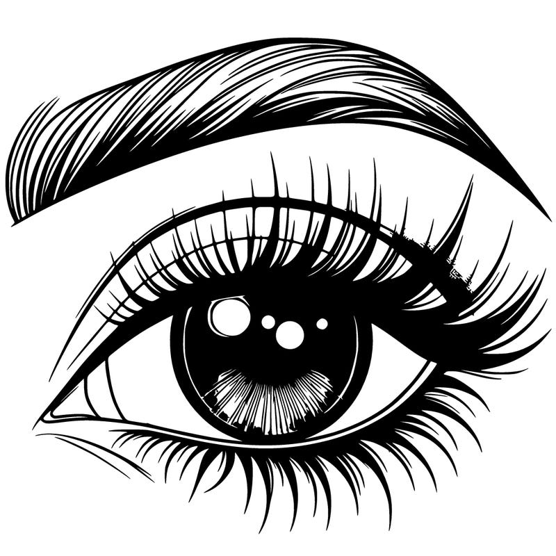 a beautiful eye