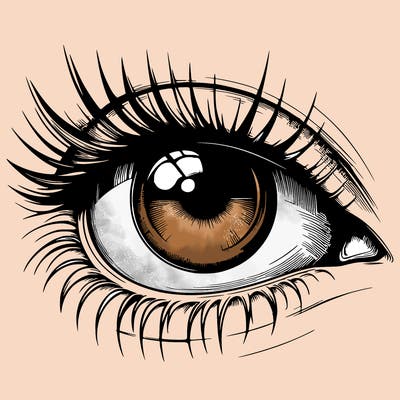 realistic eye