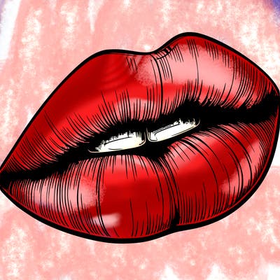 realistic lips