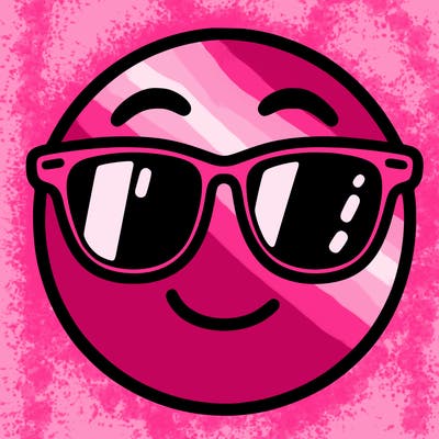 emoji with sunglasses