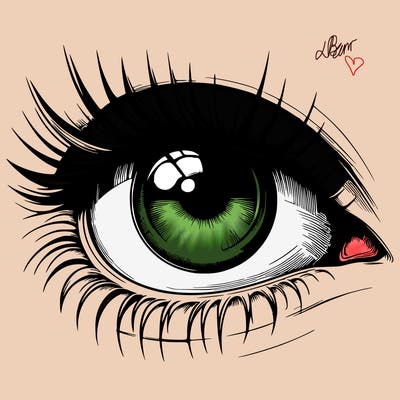 realistic eye