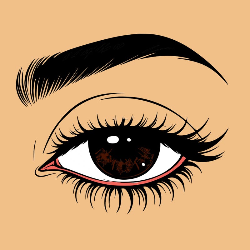 eye closed realistic