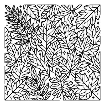Discover the enchanting world of nature with our Leafy Greens Stained Glass coloring page. This intricate design blends organic leaf patterns with the captivating beauty of stained glass art, offering a uniquely relaxing creative experience.