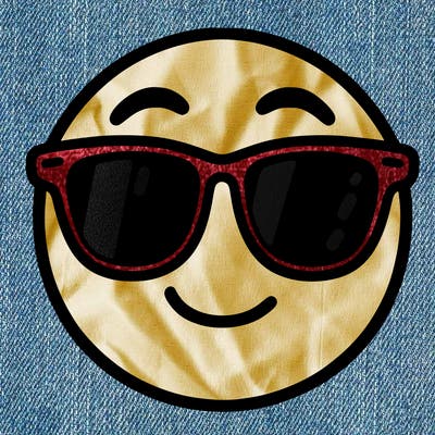 emoji with sunglasses