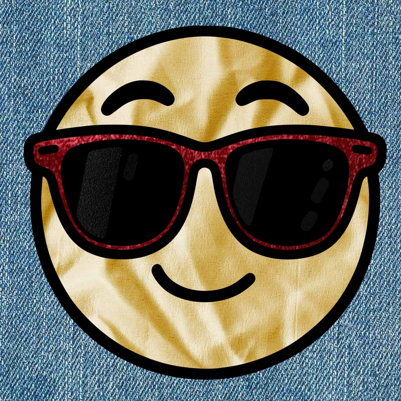 emoji with sunglasses