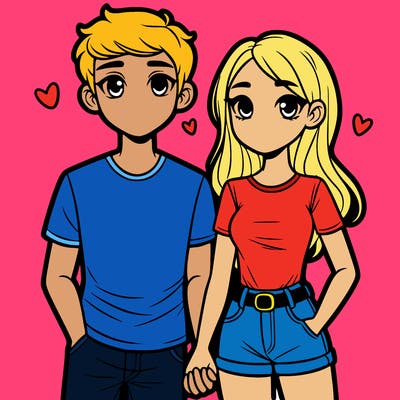 boyfriend and girlfriend