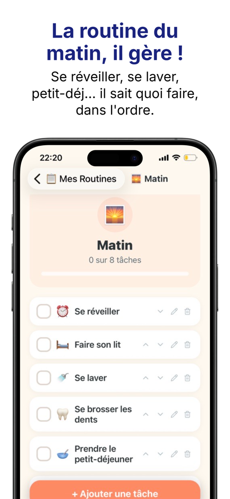 Top Routines - Autisme TSA - Productivity App | MWM
