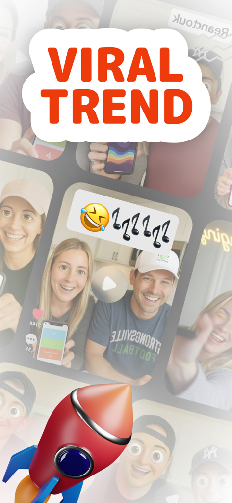 Reverse Singing & Audio - A collage of people participating in the viral reverse singing challenge on social media