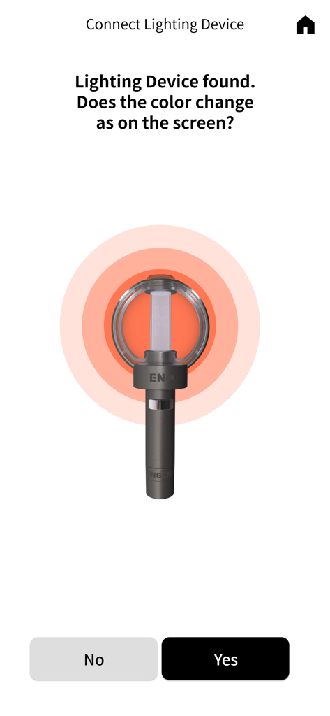 EN- Official Light Stick Ver.2 - Kopplung des offiziellen ENHYPEN-Leuchtstabs mit der mobilen App
