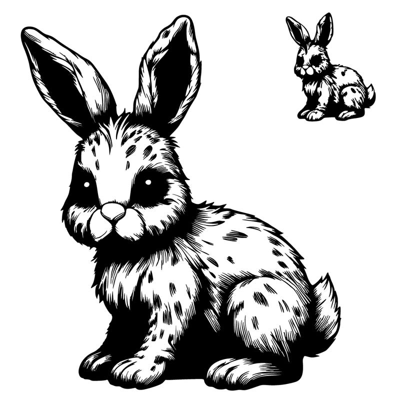 realistic fnaf bunny