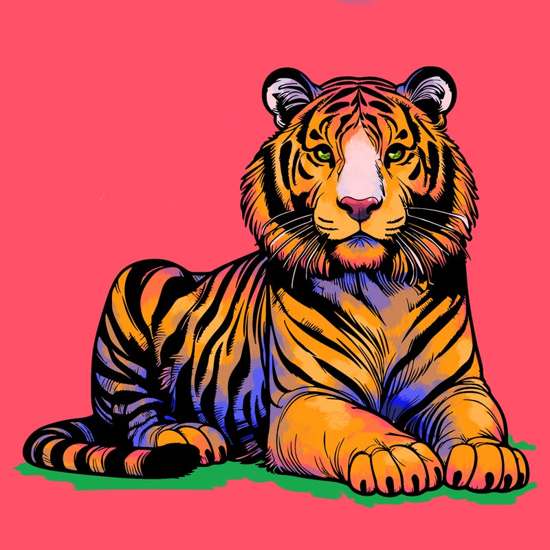 realistic tiger