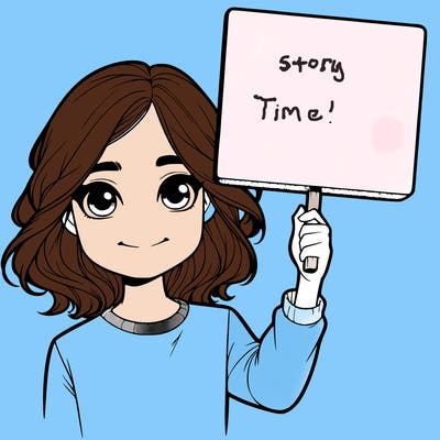 realistic girl holding up a sign