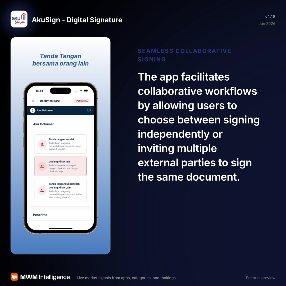 AkuSign - Digital Signature - Business App | MWM