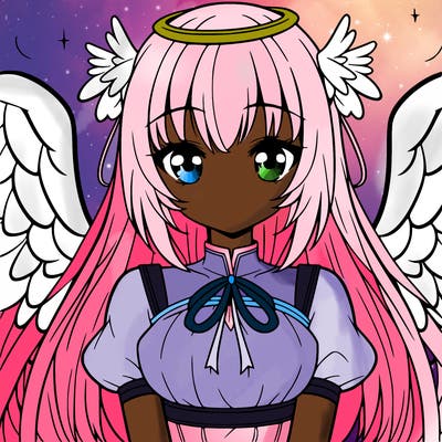 anime angel girl
